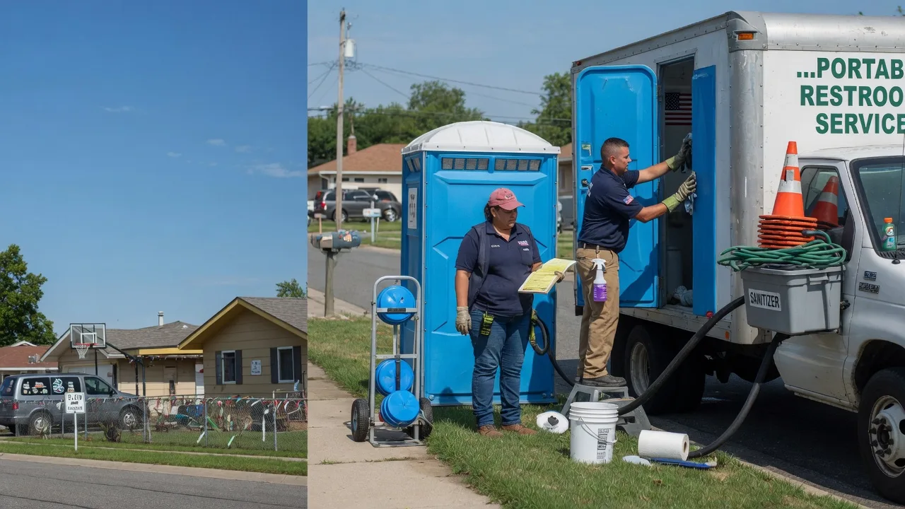 Portable Toilet Rental in East Palestine, OH near me